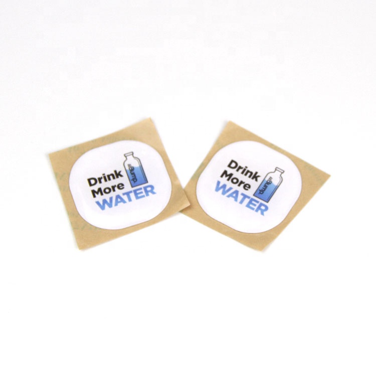 Social Media Information Exchange Waterproof RFID NFC Tags De-Metal Anti Metal Coin Epoxy RFID Sticker Tags
