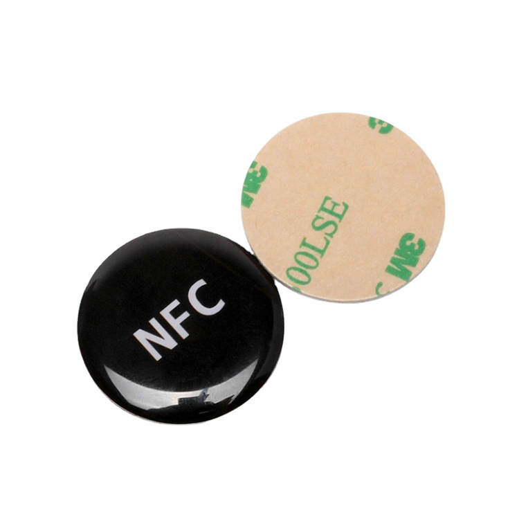 Sare sozialen informazio trukea RFID iragazgaitza NFC etiketak Metalezko kontrako metalezko txanponak epoxi RFID etiketak