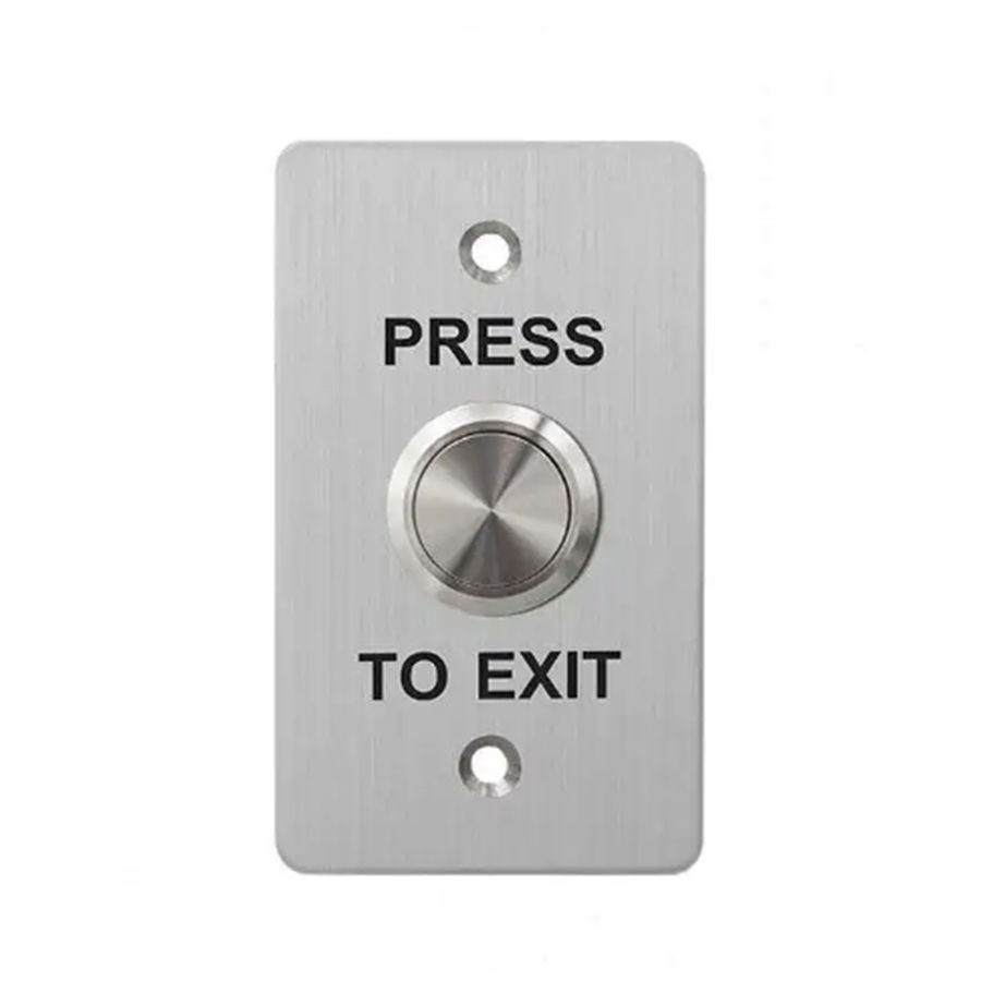 Stainless Steel Exit Button Push Realase Button Access Control Accessories Push Button Switch