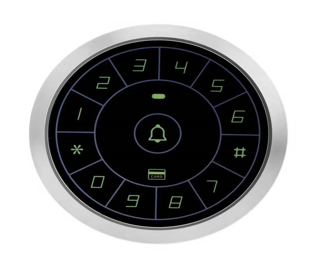 Rfid Door Metal Access Control Reader Touch IP65 Sistem Kawalan Capaian Kalis Air