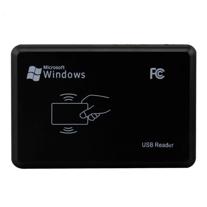 RFID Card Reader Magnetic Stripe RFID Reader NFC Reader with LED Indicators