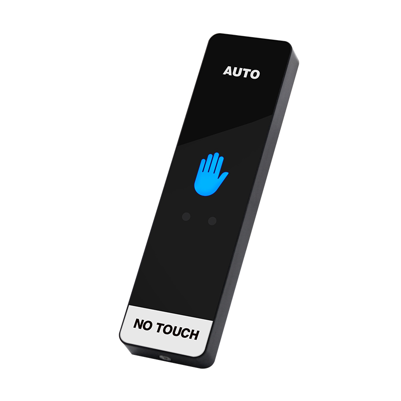 Sensor infare tanpa sentuh Lepaskan butang pintu tiada Butang Sentuh dengan petunjuk LED NO/NC/COM untuk Sistem Kawalan Akses