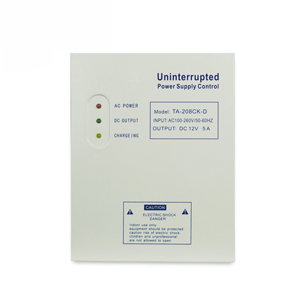 UPS com fonte de alimentação LED ininterrupta para sistemas de controle de acesso