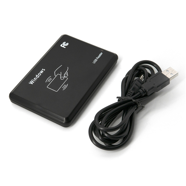 USB İnterfeysi Simsiz 13.56 MHz Protokal Uzun Menzilli Ağıllı Kontaktsız Ic Masaüstü Rfid Oxucu