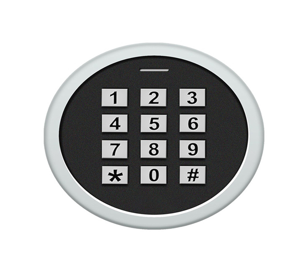 Tastiera di controllo accessi impermeabile Keyless Entry con lettore di schede Rfid Custodia in metallo