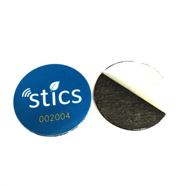 Waterproof Soft Pvc 13.56Mhz 3 M Adhesive RFID Anti Metal Ferrite Layer NFC Sticker Tag