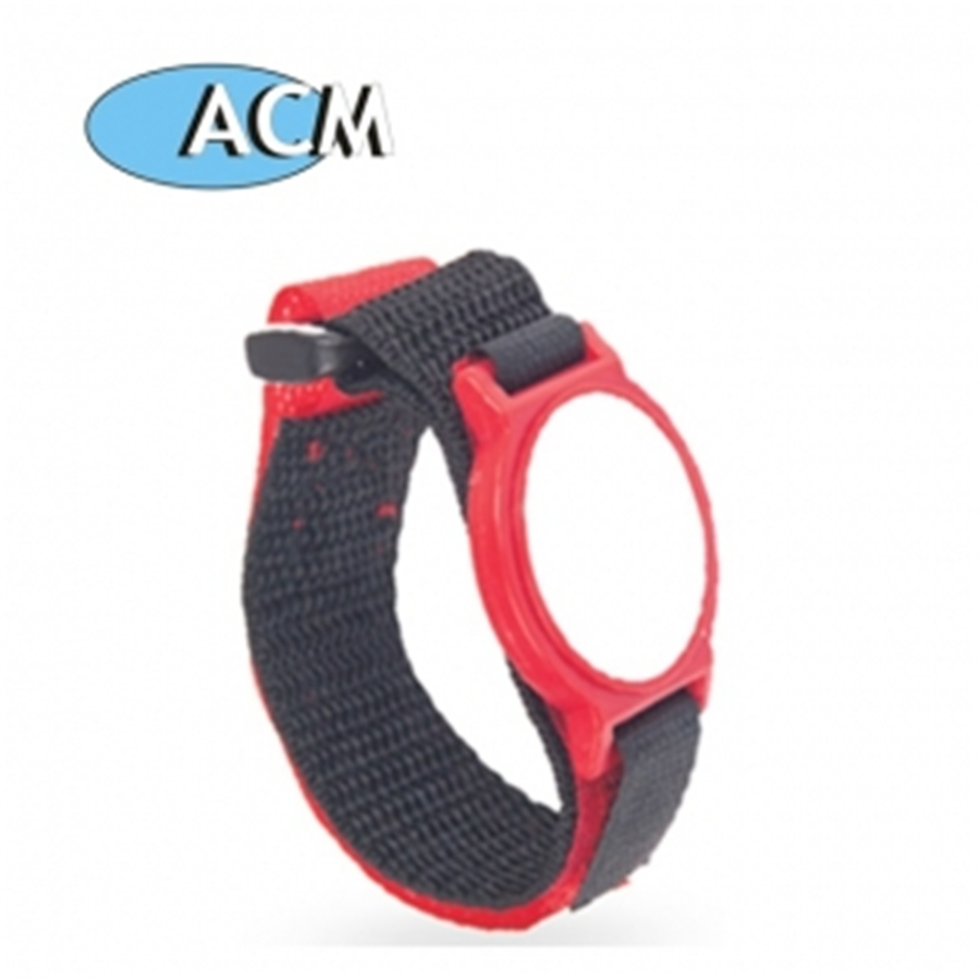 Access Control Makukulay na Nylon Bracelet RFID Wristband