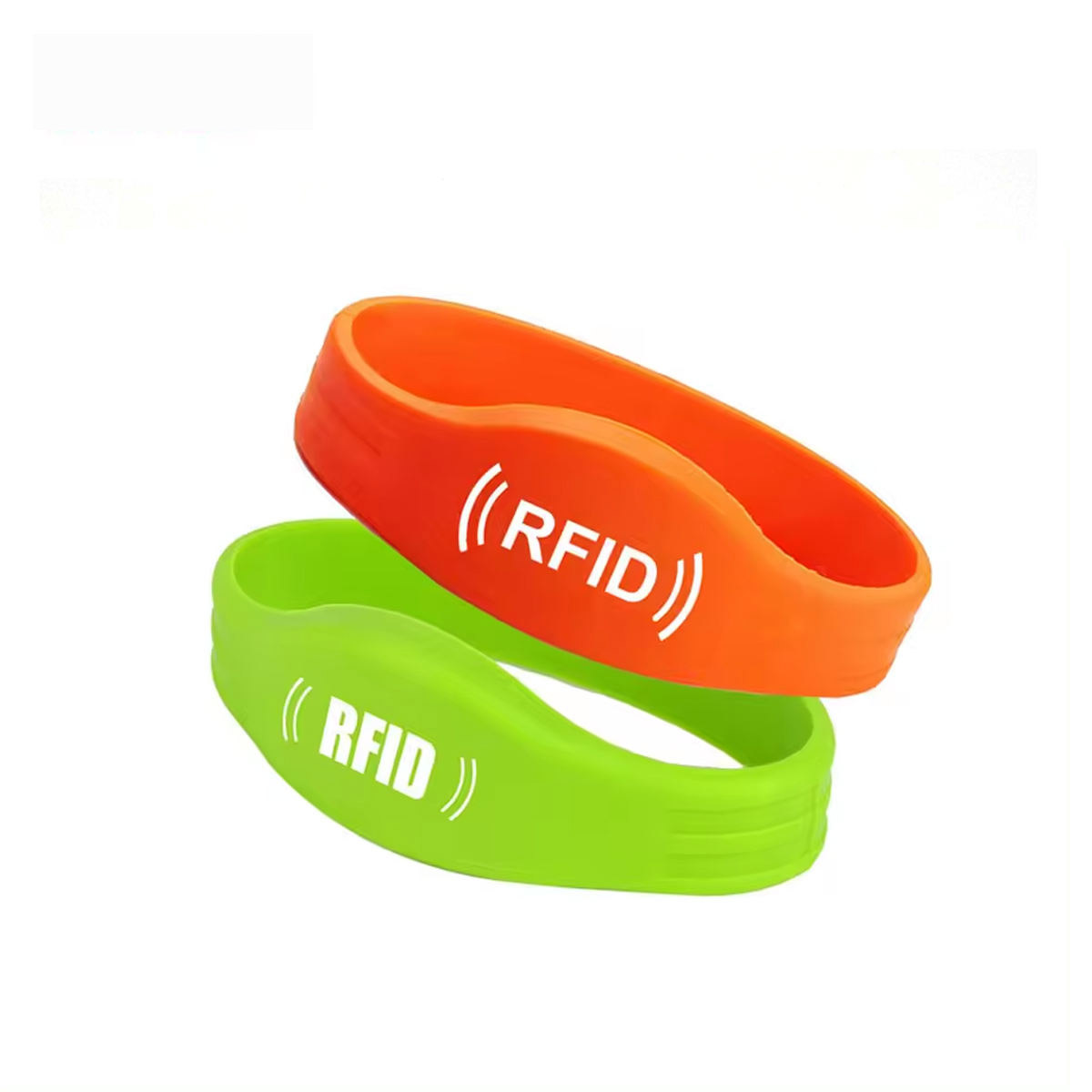 عمده فروشی دستبندهای هوشمند مجاورتی سفارشی کنترل دسترسی مچ بند نرم NFC سیلیکونی RFID