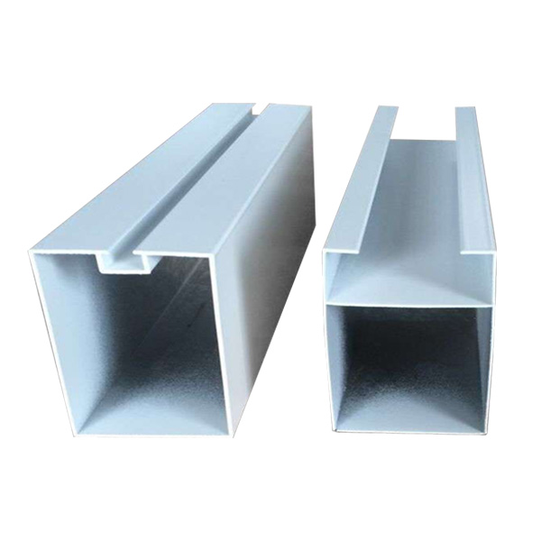 Perfil de tubo cuadrado de aluminio