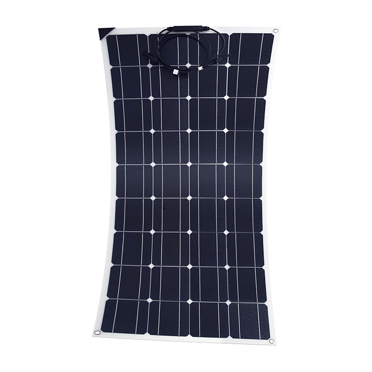 100W flexibilný monokryštalický solárny panel