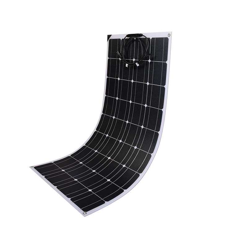 Гнучка монокристалічна сонячна панель потужністю 100 Вт