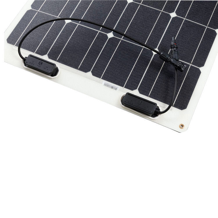 100w fleksibelt monokrystallinsk solcellepanel