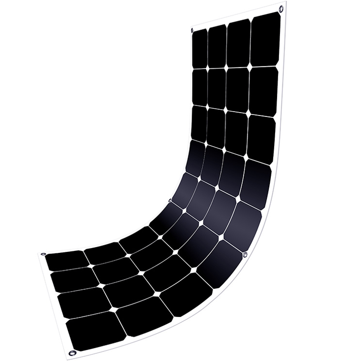 Ευέλικτο ηλιακό πάνελ 110w ETFE λεπτής μεμβράνης με κυψέλες Sunpower
