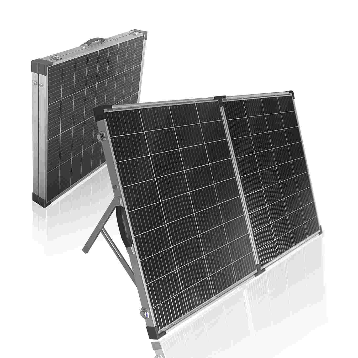 200w 12V قبالة لوحة الشبكة الشمسية قابلة للطي