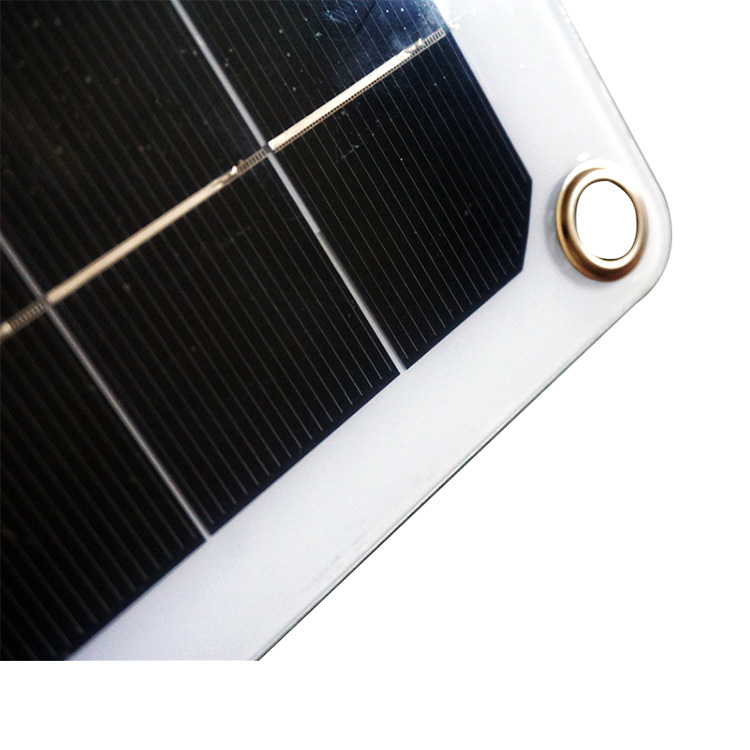 پنل خورشیدی نیمه انعطاف پذیر 24 واتی مینی