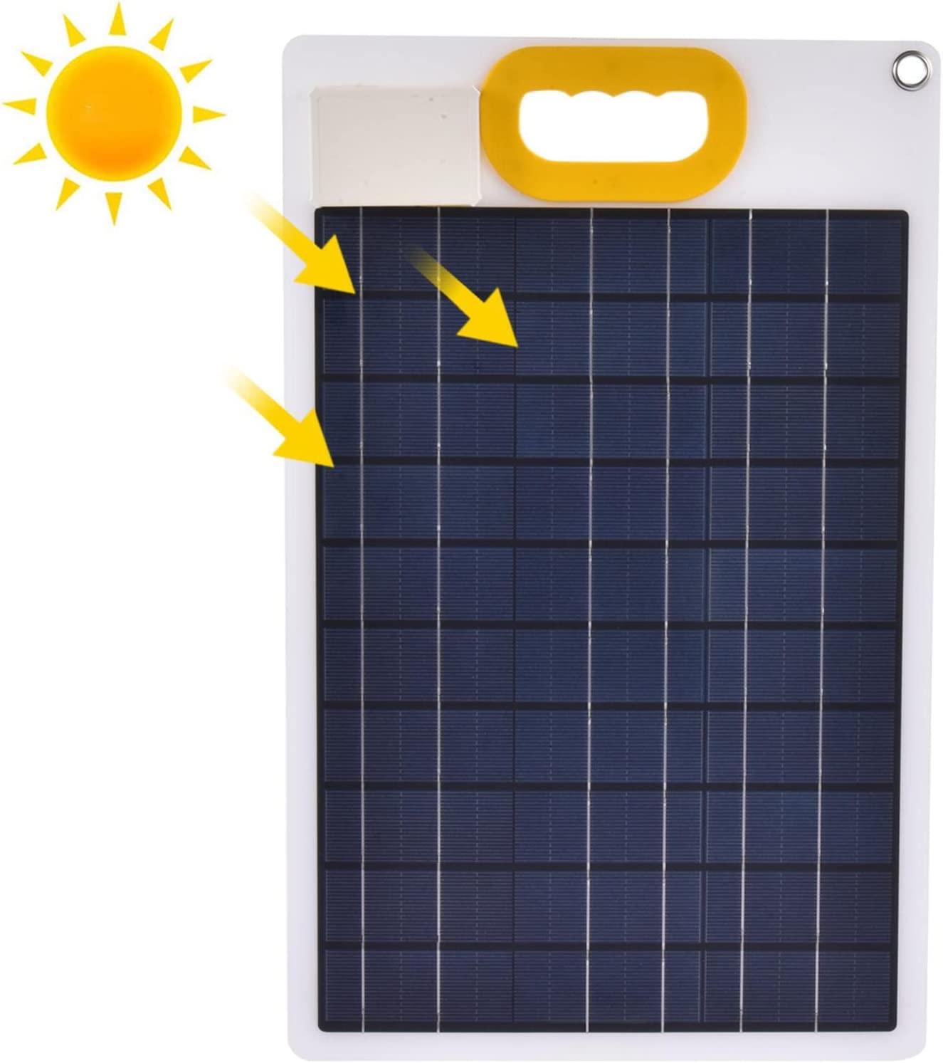30w bærbart solcellepanel