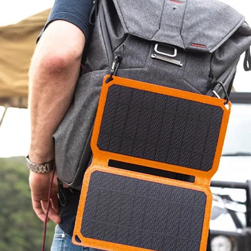 Manta solar portátil de diseño de una sola pieza de 20 W