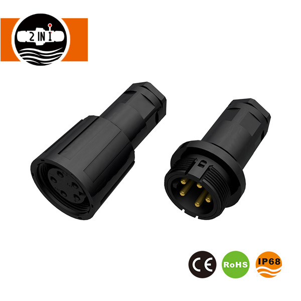 What are the applications of the waterproof connector industry?