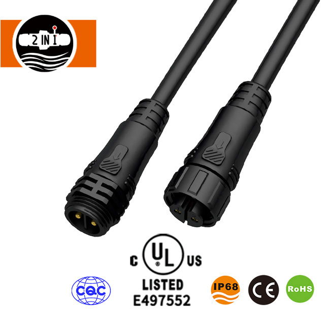 M19 Waterproof Plug And Socket Cable Connector
