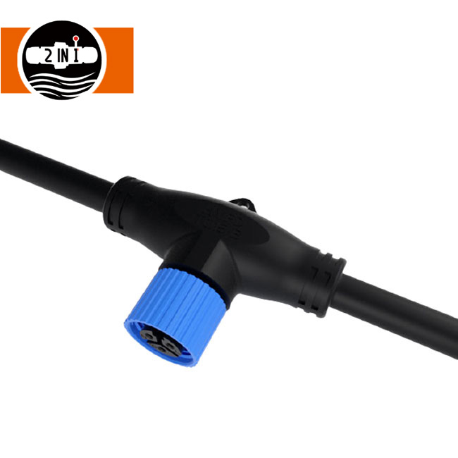 T Shape M15 Waterproof Cable Connector