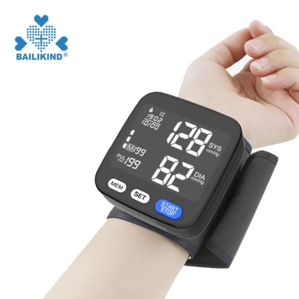 Metoden til brug af Digital Wrist Blood Pressure Monitor