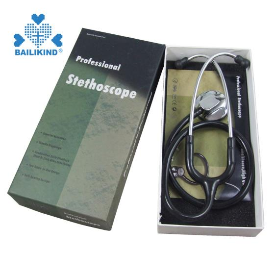 How to use Deluxe doctor's chrome plated zinc alloy single head stethoscope