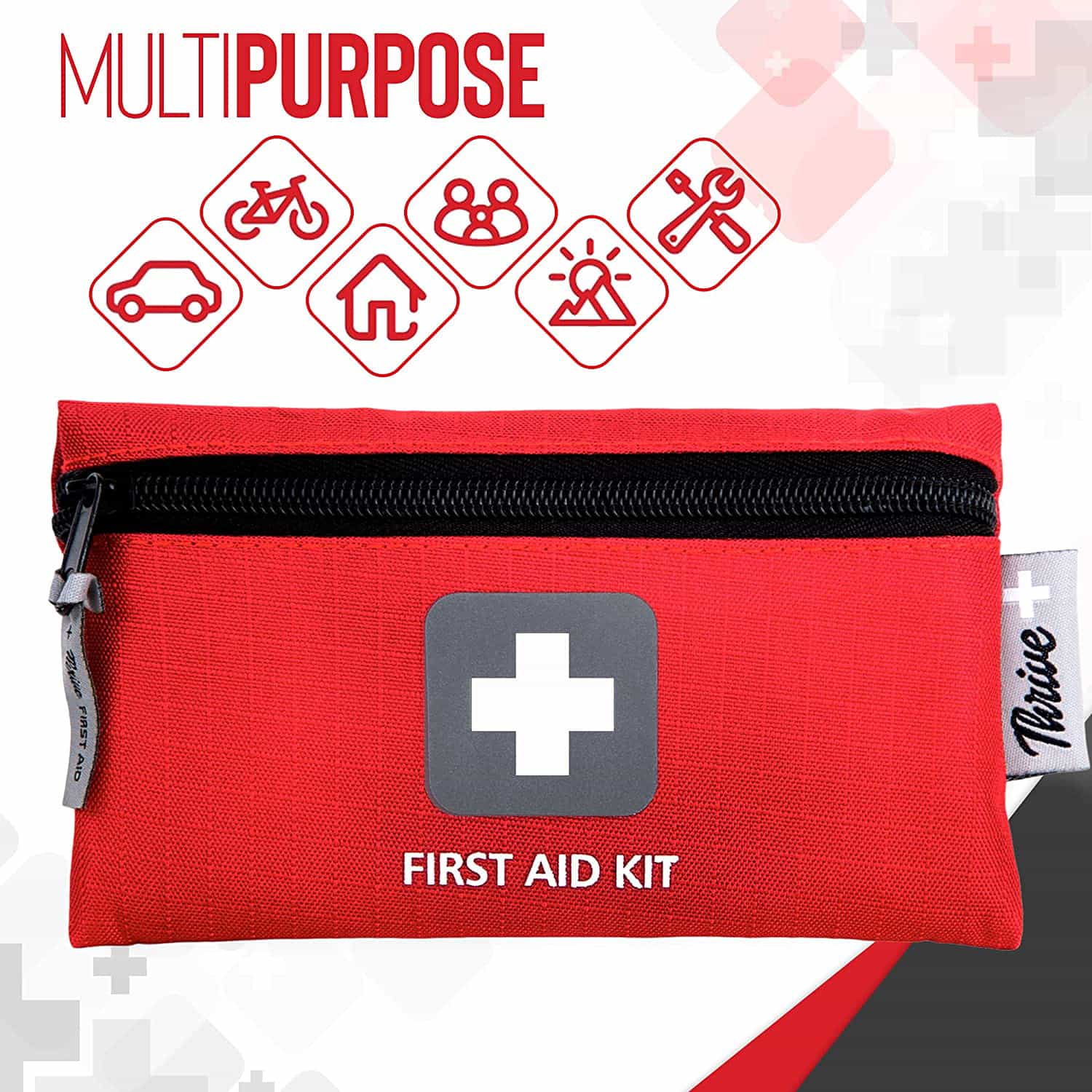 Red First Aid Pocket - 1
