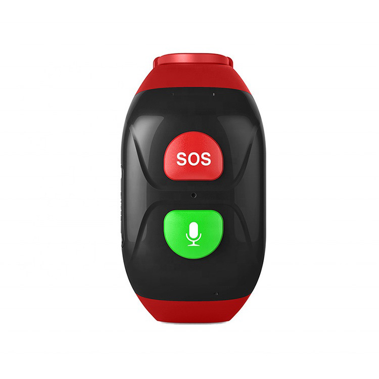 GSM GPRS Elderly SOS One Key Help Panic Button Emergency Alarm GPS Real-time Tracking Heart Rate Blood Pressure Monitor - 3
