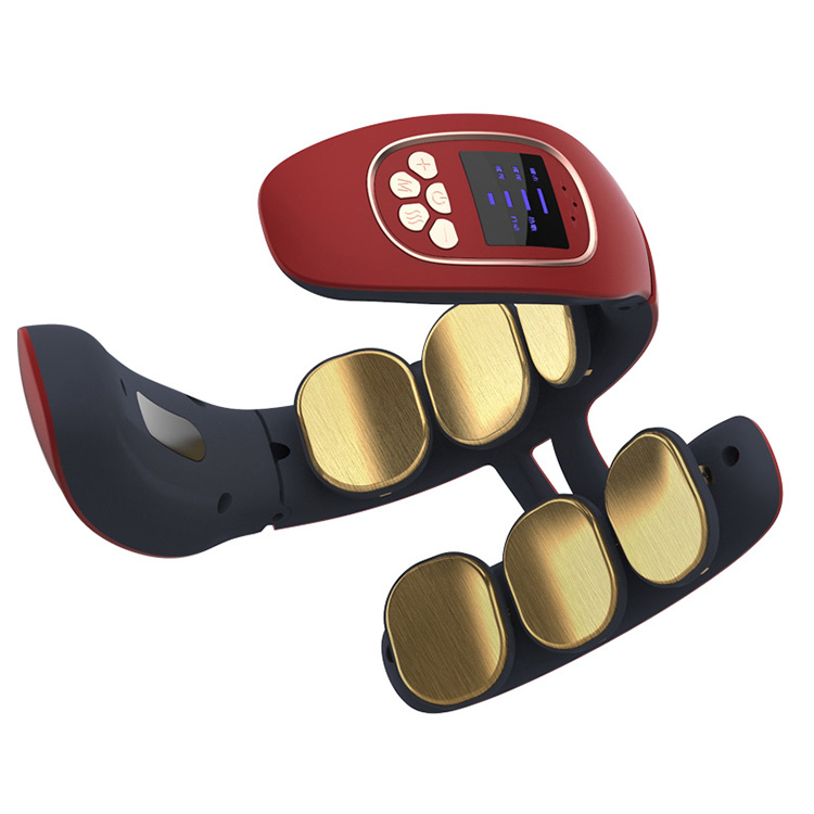 Cervical Vertebra Impulse Physiotherapeutic Acupuncture Magnetic Therapy Relief Pain Tool Electric Pulse Neck Massager - 3 
