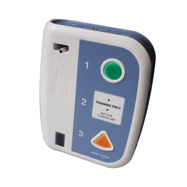 AED Trainer Automated External Defibrillator Teaching First Aid Training for CPR School Bilingual Teach Tools - 4 