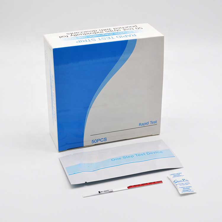 Aids 1+2 Disposable Blood Rapid Hiv Test Strip Kit - 4 