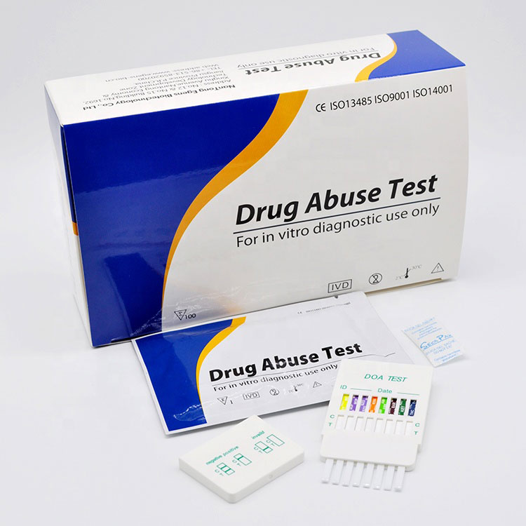 Menyetujui Doa 8 In 1 Multi Panel Drug Of Abuse Test