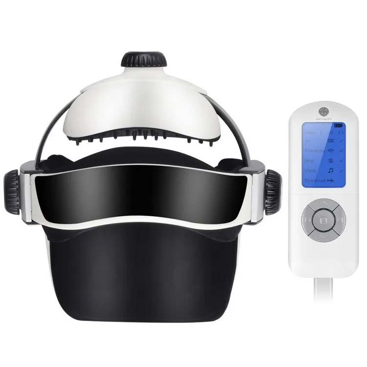 Helm Pijat Kepala Tekanan Udara Otomatis