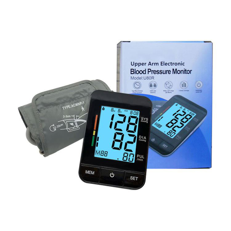 Automatic Portable Upper Arm Digital Aneroid Sphygmomanometer - 3 