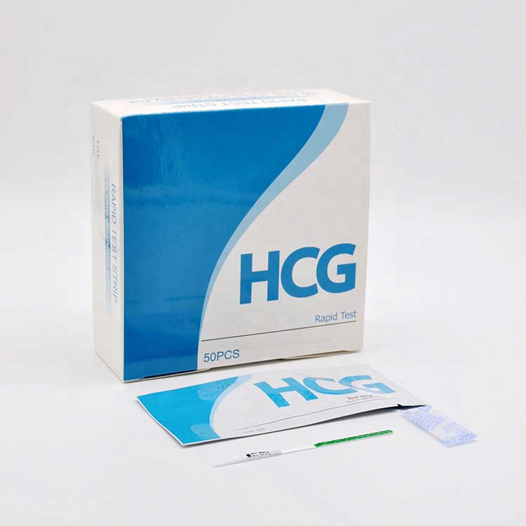 شريط اختبار الحمل الرقمي Hcg السريع