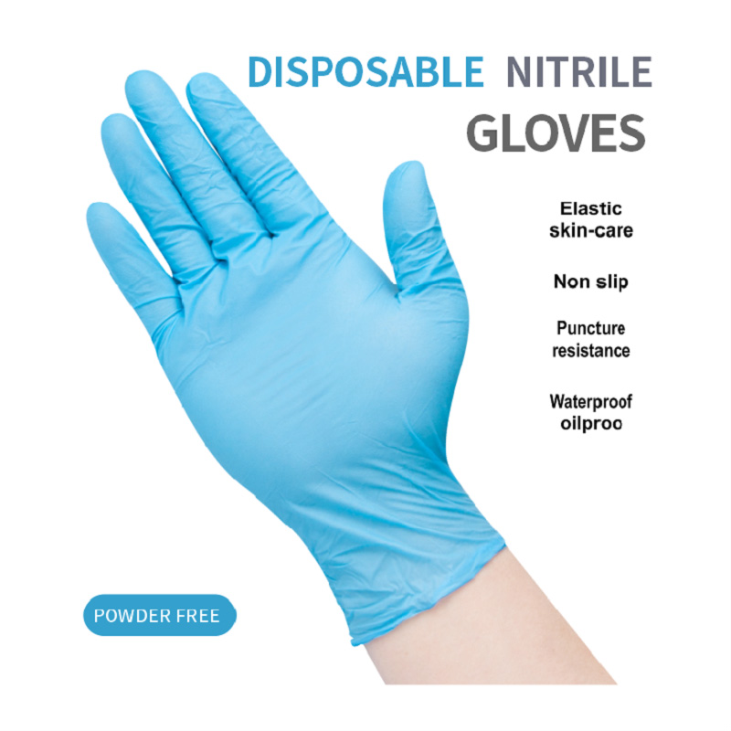 Disposable Blend Synthetic Examination Gloves Nitrile - 1 