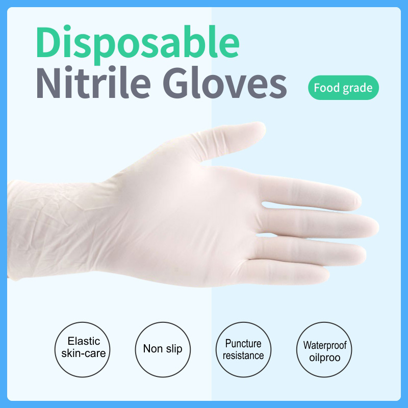 Disposable Blend Synthetic Examination Gloves Nitrile - 3
