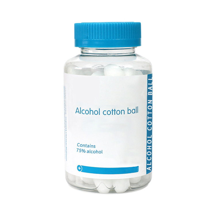 Disposable Sterilized Alcohol Sponge Cotton Ball - 1
