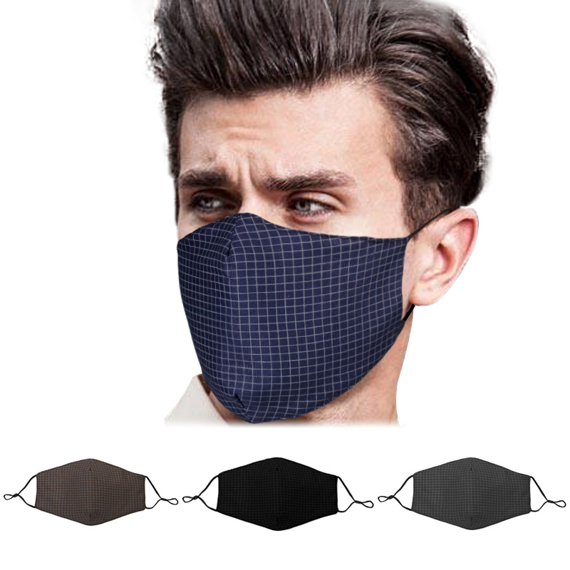 Бавовняна шовкова маска з еластичної тканини