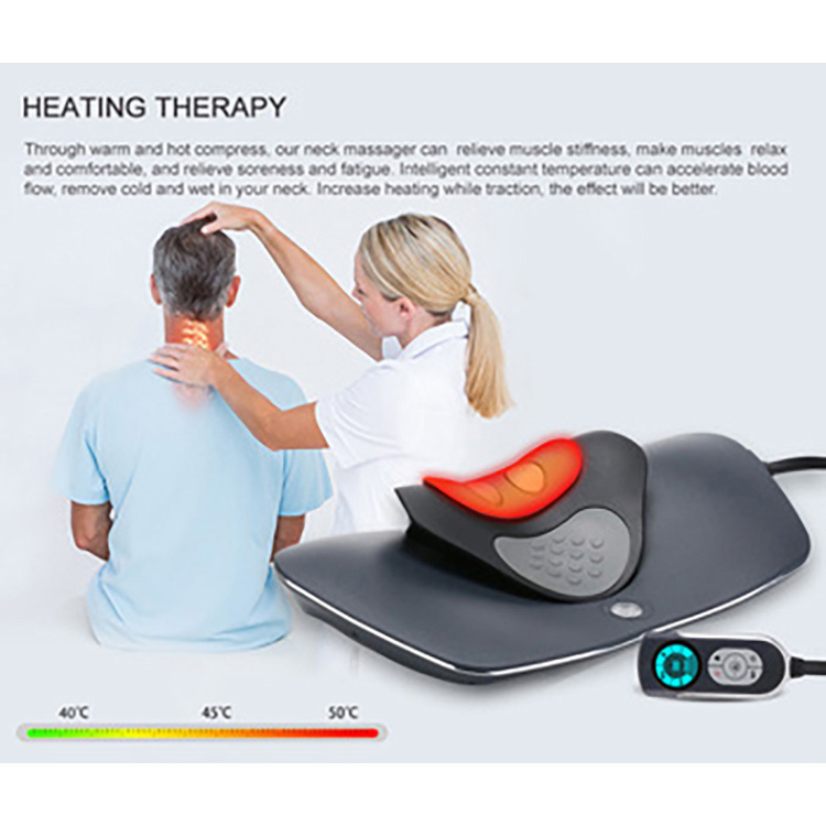 Electric Heating Physical Therapy Neck Massager - 4