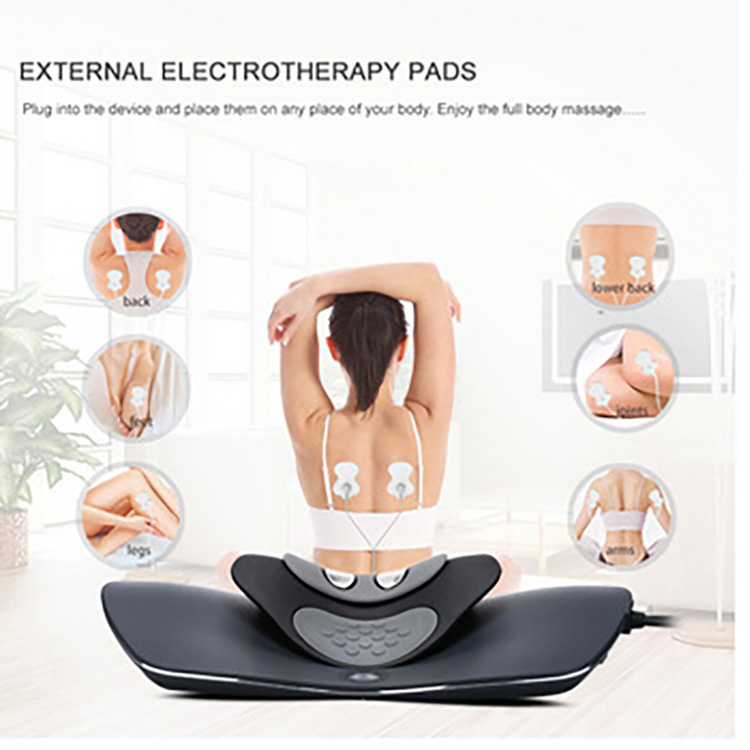 Electric Heating Physical Therapy Neck Massager - 5 