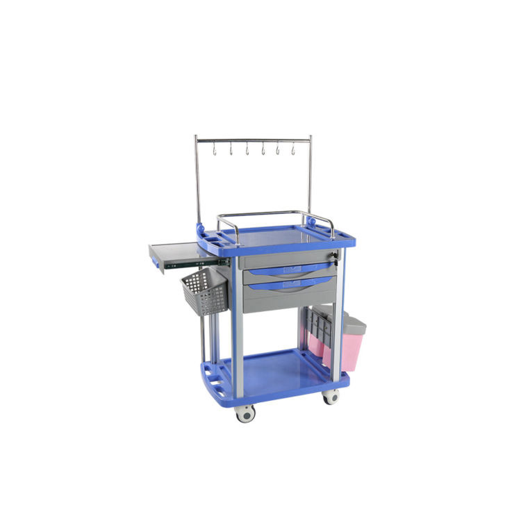 First-aid ABS Medicine Delivery Trolley - 5