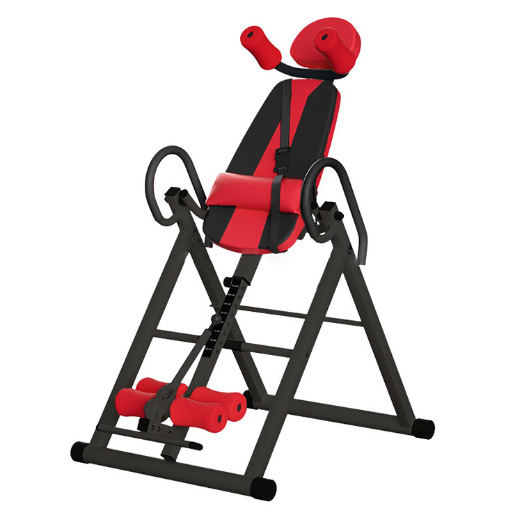 Fitness Vikbar rygg Gravity Therapy Inversion Bord Handstand Machine