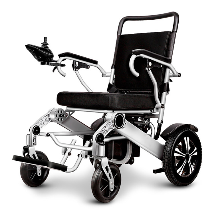 Sammenleggbar lettvekts elektrisk rullestol