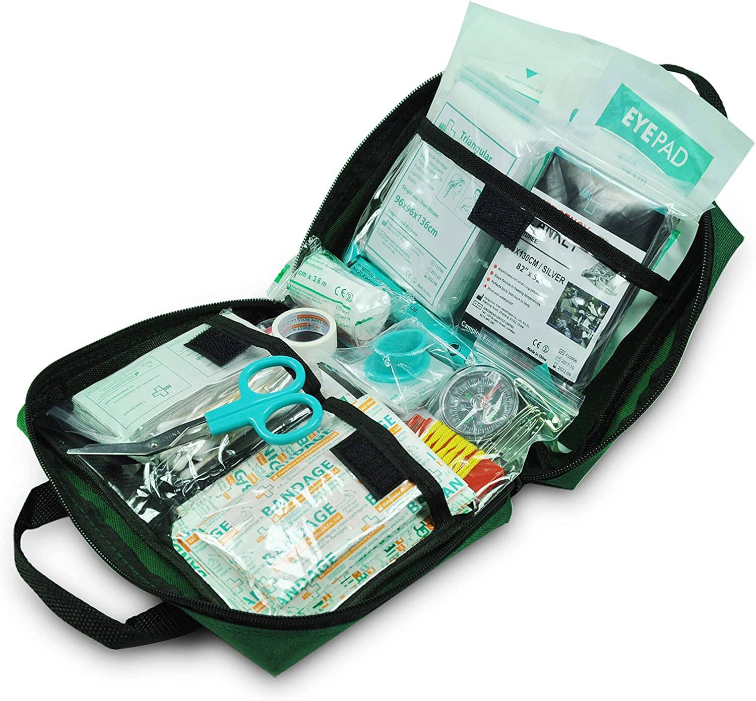 Green First Aid Hand Luggage Bag - 0 