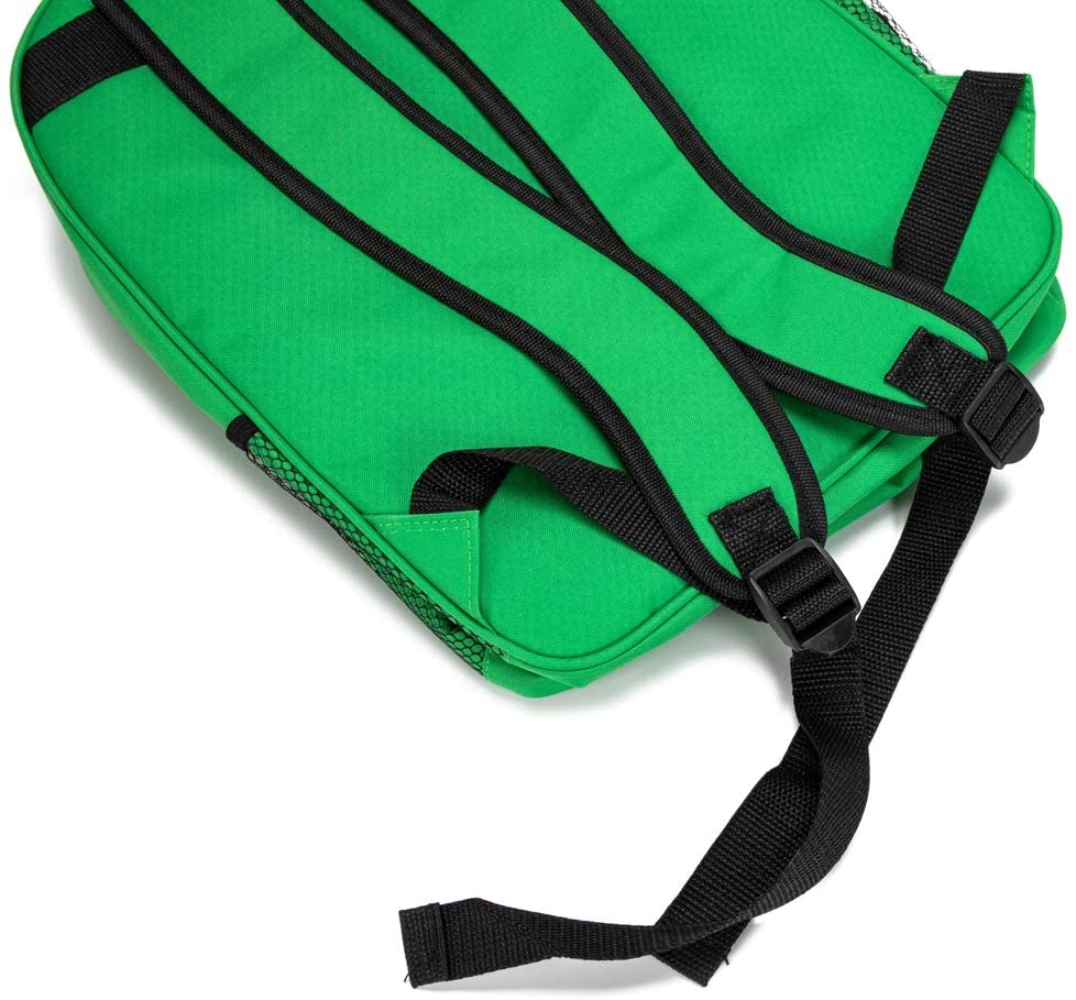 Green Nylon First Aid Backpack Bag - 7 