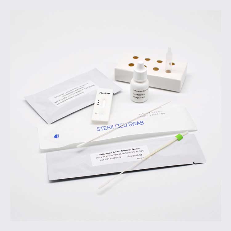 H1n1 انفلوئنزا وائرس A+b swab/nasal Aspirate Rapid Test Kit