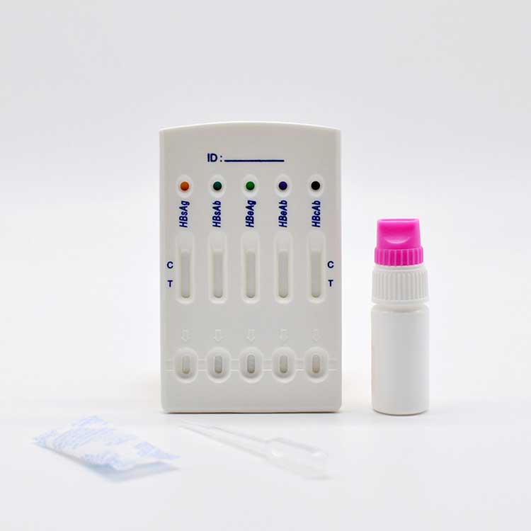 Hepatitis B Virus Hbv 5 In 1 Rapid Testing Kit Hbv Combo Test - 4 