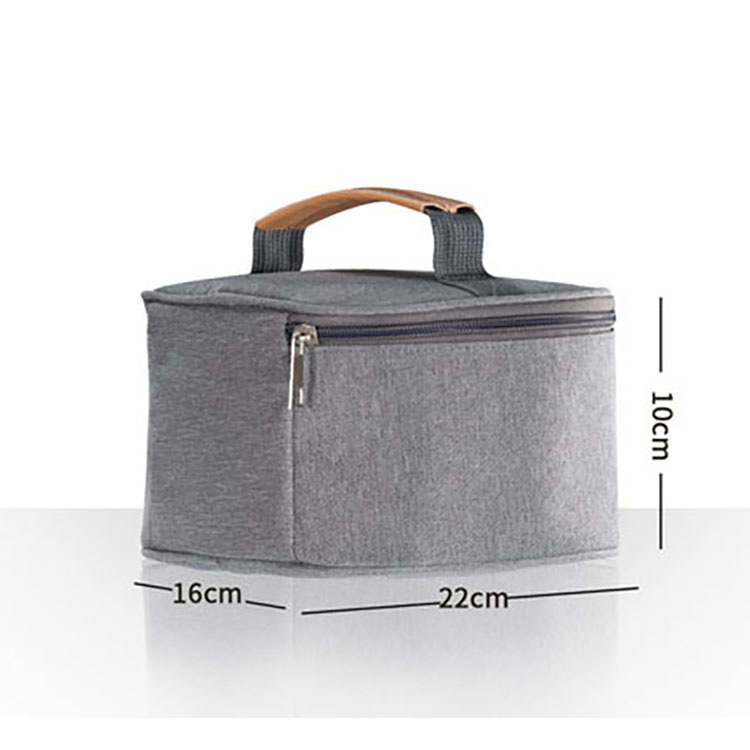 Ice Pack Cooler Bag Pengiriman Makanan Tas Makan Siang Terisolasi untuk Piknik Kerja - 9 