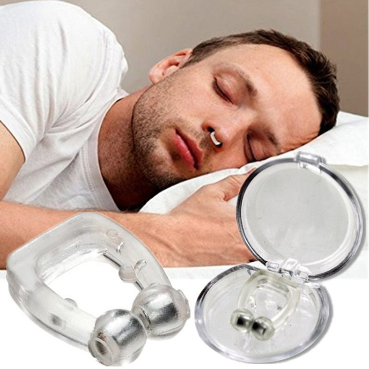 Magnet Magnetic Anti Snoring Nose Aid Clip Snore Stopper - 4 